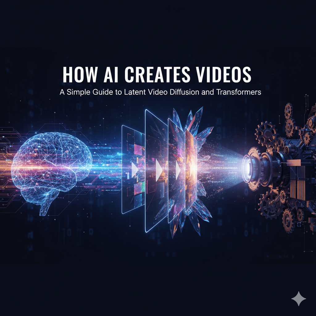 How AI Creates Videos: A Simple Guide to Latent Video Diffusion and Transformers